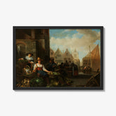 The Vegetable Market by Hendrick Martensz. Sorgh - thumbnail_1_bf_66fda7e88213847b6f357a6c
